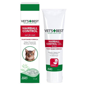 Vet’s Best Hairball Control Gel for Cats – 100g - Shopivet.com
