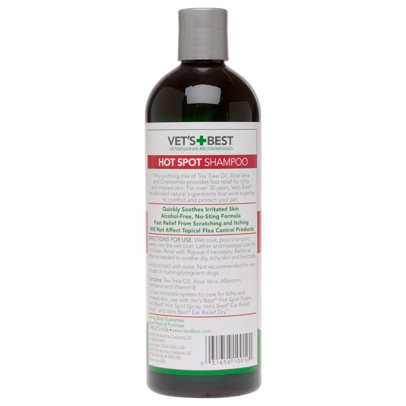 Vet’s Best Hot Spot Shampoo (16oz) - Shopivet.com