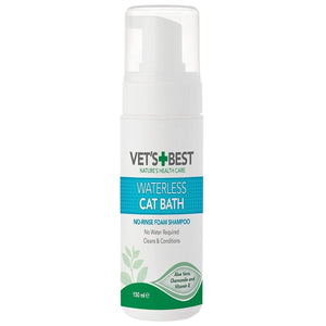 Vet’s Best Waterless Cat Bath 4oz - Shopivet.com