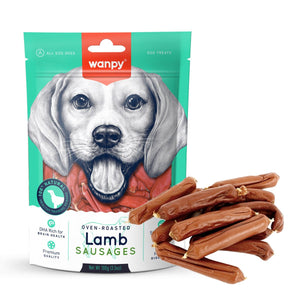 Wanpy Lamb Sausages 100g - Shopivet.com