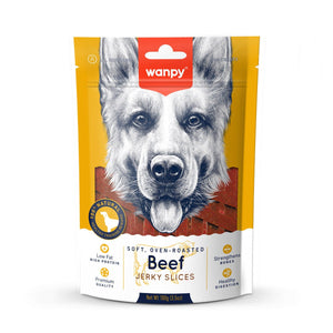 Wanpy Soft Beef Jerky Slices 100g - Shopivet.com