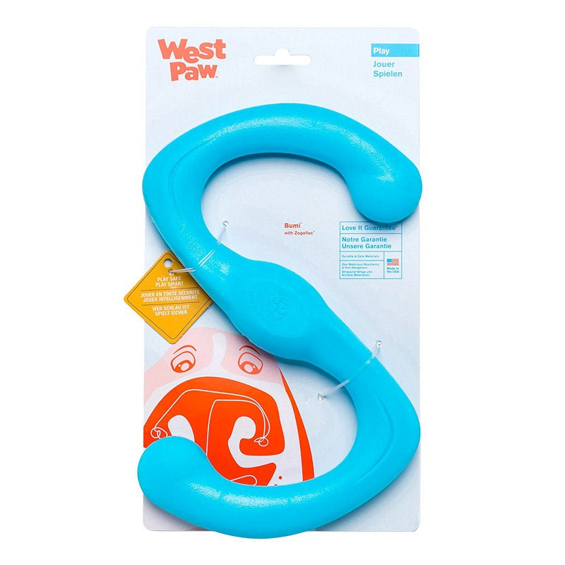 Westpaw Design Būmi Tug Toy - aqua - Shopivet.com