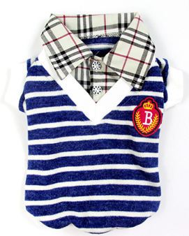 Dog Wool Attractive Shirt - M - blue