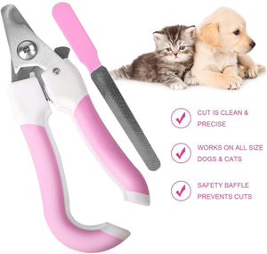 yzhtbrush Dog/Cat Nail Clippers and Nail Trimmer - Nail File - Shopivet.com