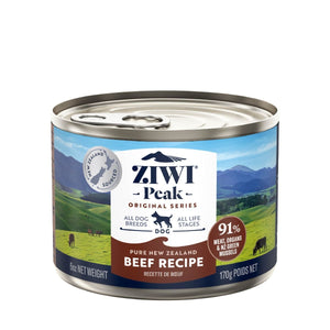 ZIWI Peak Beef Recipe Wet Dog Food - 170G - Shopivet.com