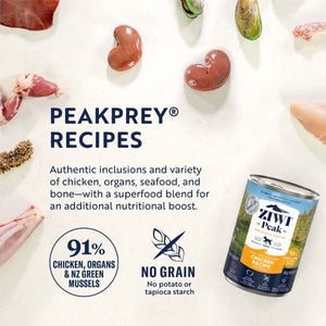 ZIWI Peak Chicken Recipe Wet Dog Food - 170G - Shopivet.com