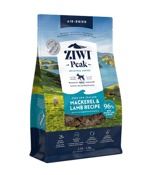 ZIWI Peak Air-Dried Mackerel & Lamb Recipe Dry Dog Food - 4kg