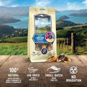 ZIWI Peak Lamb Ears Liver Coated Dog Treats 60g - 60G - Shopivet.com