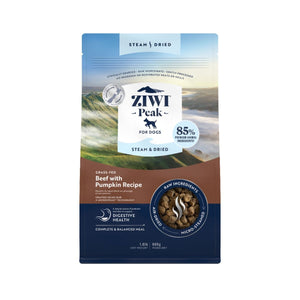 ZIWI Peak Steam & Dried Grass - Fed Beef with Pumpkin Recipe Dry Dog Food - 800g - Shopivet.com