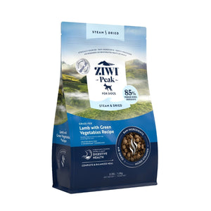 ZIWI Peak Steam & Dried Grass - Fed Lamb with Green Vegetables Recipe Dry Dog Food - 1.5kg - Shopivet.com