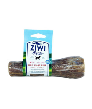 ZIWI Peak Venison Deer Shank Bone Dog Treats - HALF - Shopivet.com