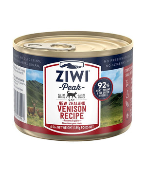 ZIWI Peak Venison Recipe Wet Cat Food - 185G - Shopivet.com