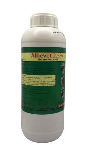 Albevet 2.5% 1L - Shopivet.com
