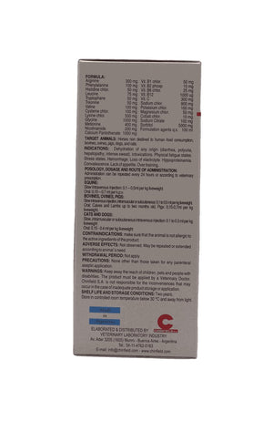 AMINOACIDOS VIT INJECTION 250ml - Shopivet.com