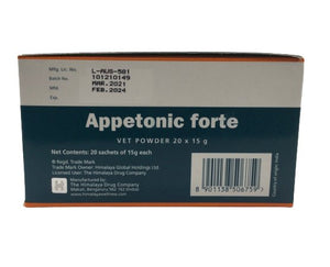 Appetonic forte 20 Sachets*15 gm - Shopivet.com