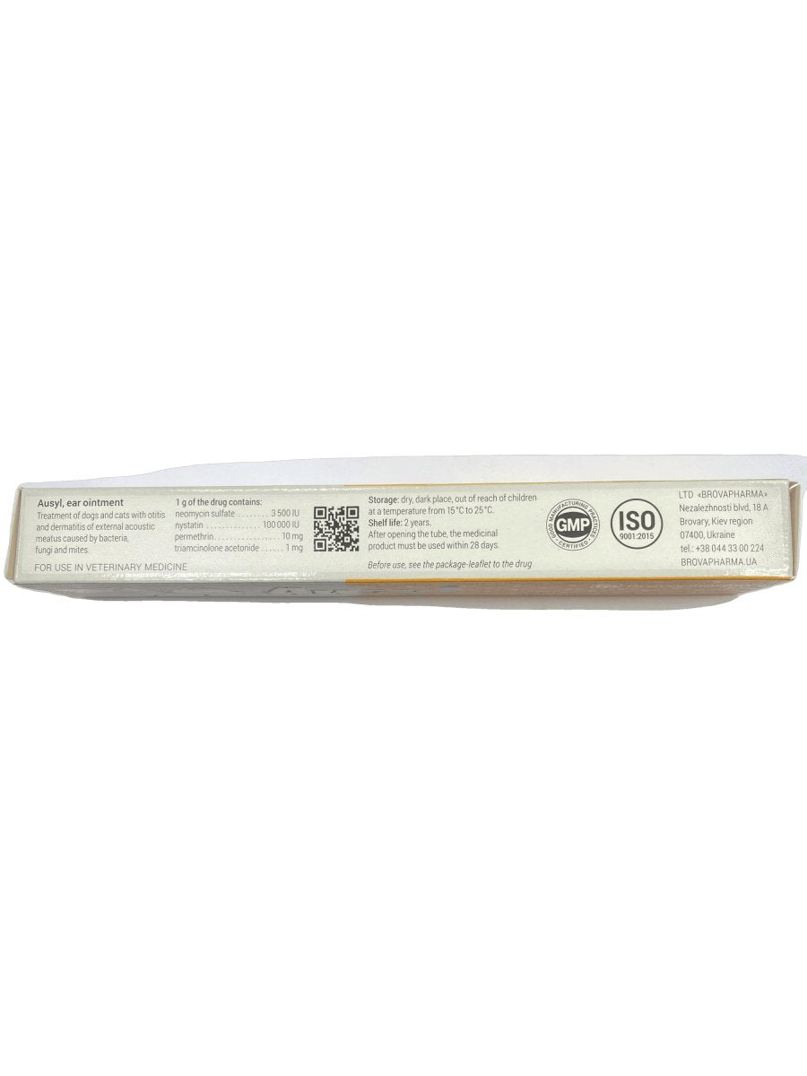 Ausyl ear ointment - Shopivet.com