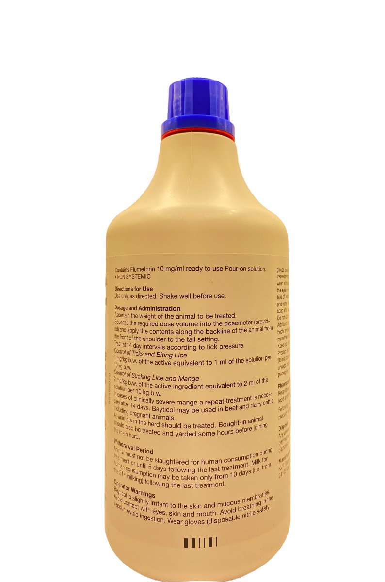 Bayticol Pour On 1Liter - Shopivet.com