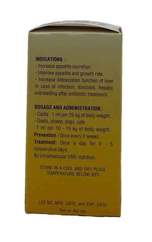 BIO-HEPATOL+B12 injection 100ml - Shopivet.com