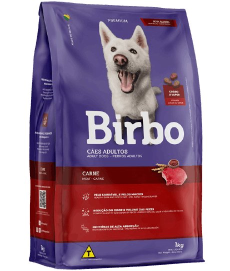 Birbo Premium Adult Dog Meat Flavor 25 kg - Shopivet.com