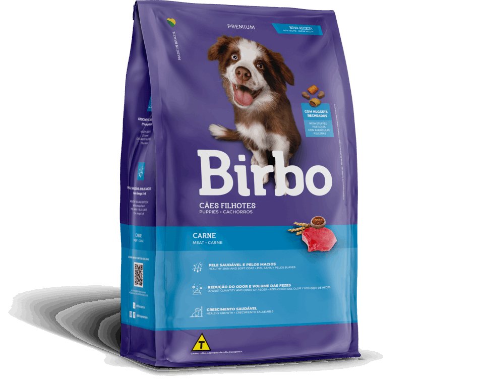 Birbo Premium Puppies Meat with Nuggets 1kg Shopivet