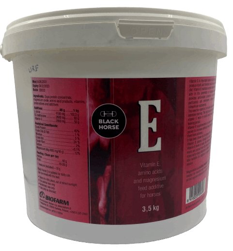 Black Horse E 3.5 kg - Shopivet.com