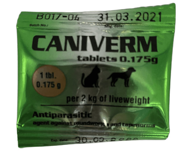 CANIVERM tablets 0.175 g - Shopivet.com
