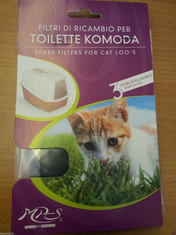Carbon Filters for Komoda Cat Litter Tray - Shopivet.com