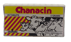 Chanacin 5gm 20 tablets - Shopivet.com