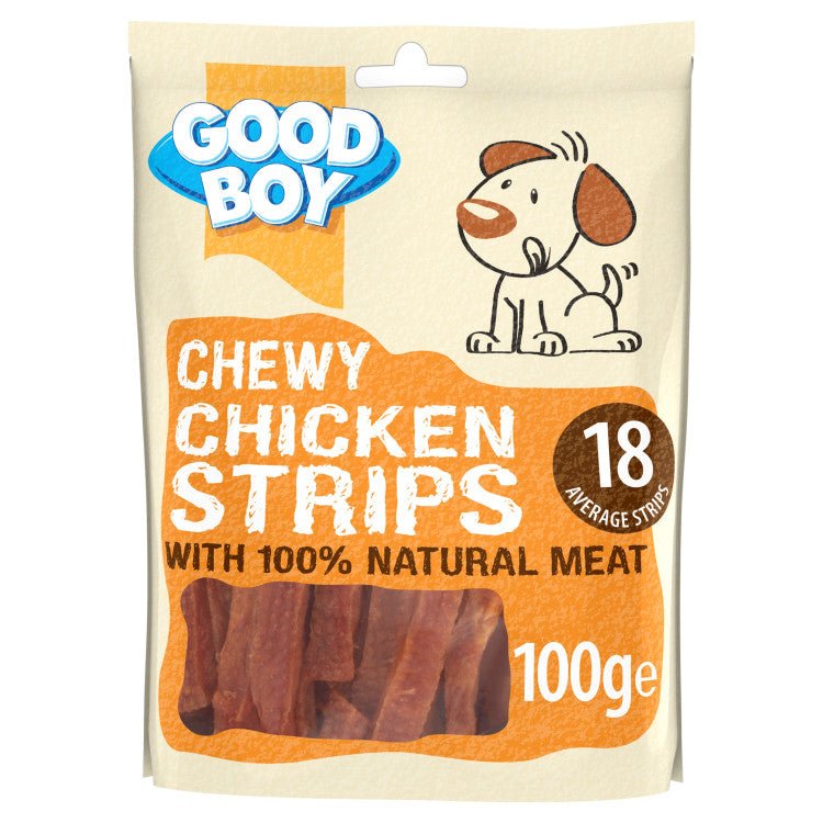 Chewy Chicken Strips - 100G - Shopivet.com