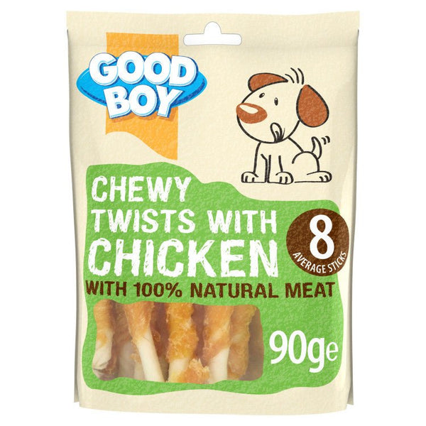 Chewy Chicken Twists - 90g - Shopivet.com