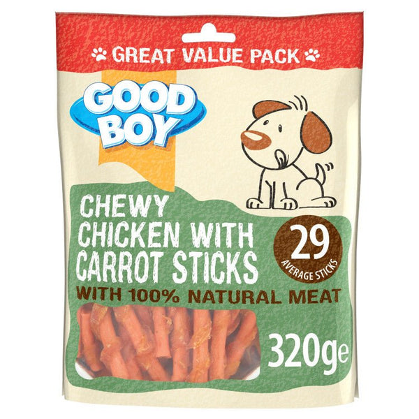 Chicken Carrot Stick 320G - Shopivet.com