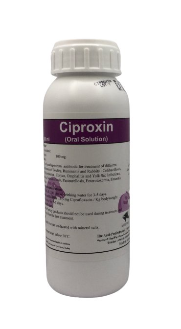 Ciproxin 10% 500ml - Shopivet.com