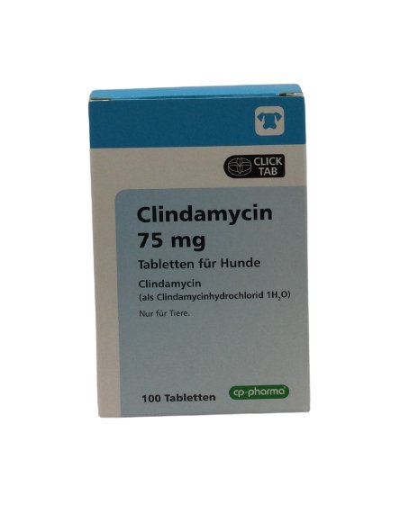 Clindamycin 75 mg 100Tablets - Shopivet.com