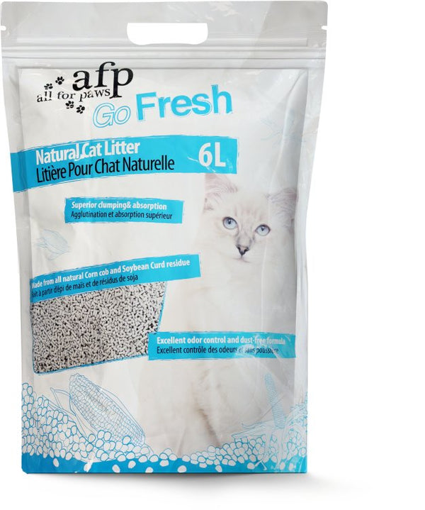 Clumping Natural Cat Litter - Corn Cob/ 6 L - Shopivet.com