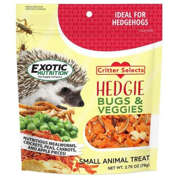 Critter Selects Hedgie Bugs & Veggie 2.75 oz. - Shopivet.com
