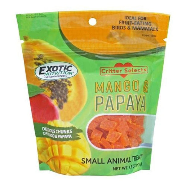 Critter Select's Mango & Papaya Treat 4.5oz (128g) - Shopivet.com
