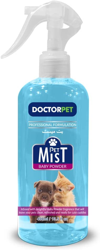 Doctor Pet Mist Baby Powder 400ml - Shopivet.com