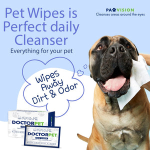 Doctor Pet Wipes 15's - Shopivet.com