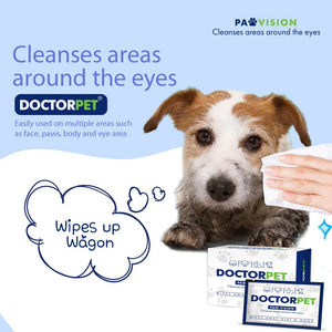 Doctor Pet Wipes 15's - Shopivet.com