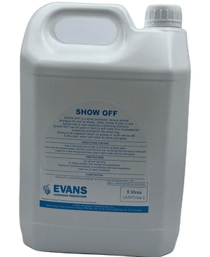Evans SHOW OFF Shampoo 5liter - Shopivet.com