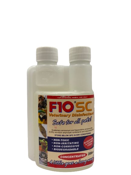 F10 SC Disinfectant 200ml - Shopivet.com
