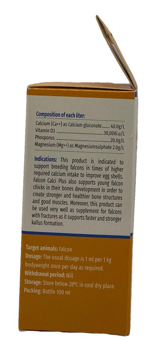 Falcon Calcic Plus 100 ml - Shopivet.com