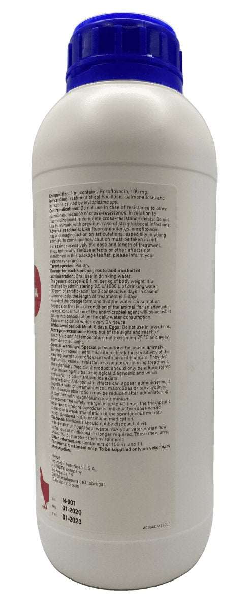 GANADEXIL ENROFLOXACINA 1 liter - Shopivet.com