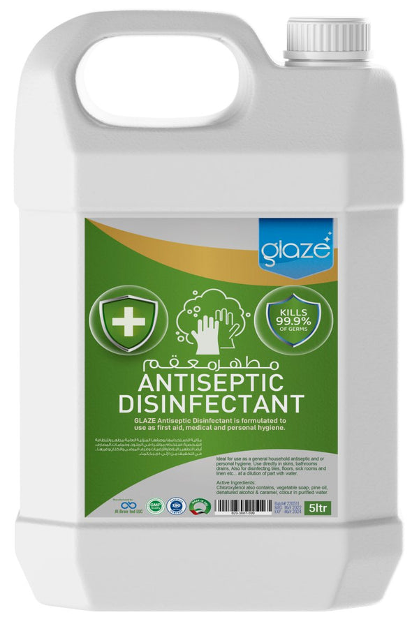 Glaze Antiseptic Disinfectant 5Liter - Shopivet.com
