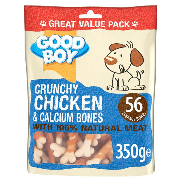 Goodboy Chicken & Calcium Bones 350g Value Pack - Shopivet.com