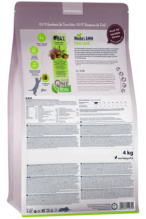 Happy Cat Adult Sterilised Weide Lamm 4kg - Shopivet.com