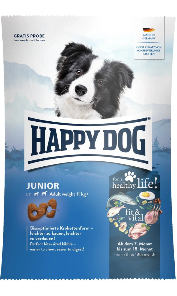 Happy Dog Fit & Vital Junior 4kg - Shopivet.com