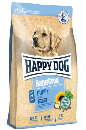 Happy Dog Naturcroq Puppy Welpen 15kg - Shopivet.com