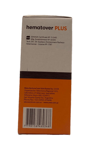 HEMATOVER PLUS 100ml - Shopivet.com
