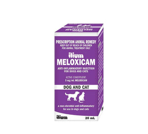 ilium Meloxicam 5 Injection 20ml - Shopivet.com